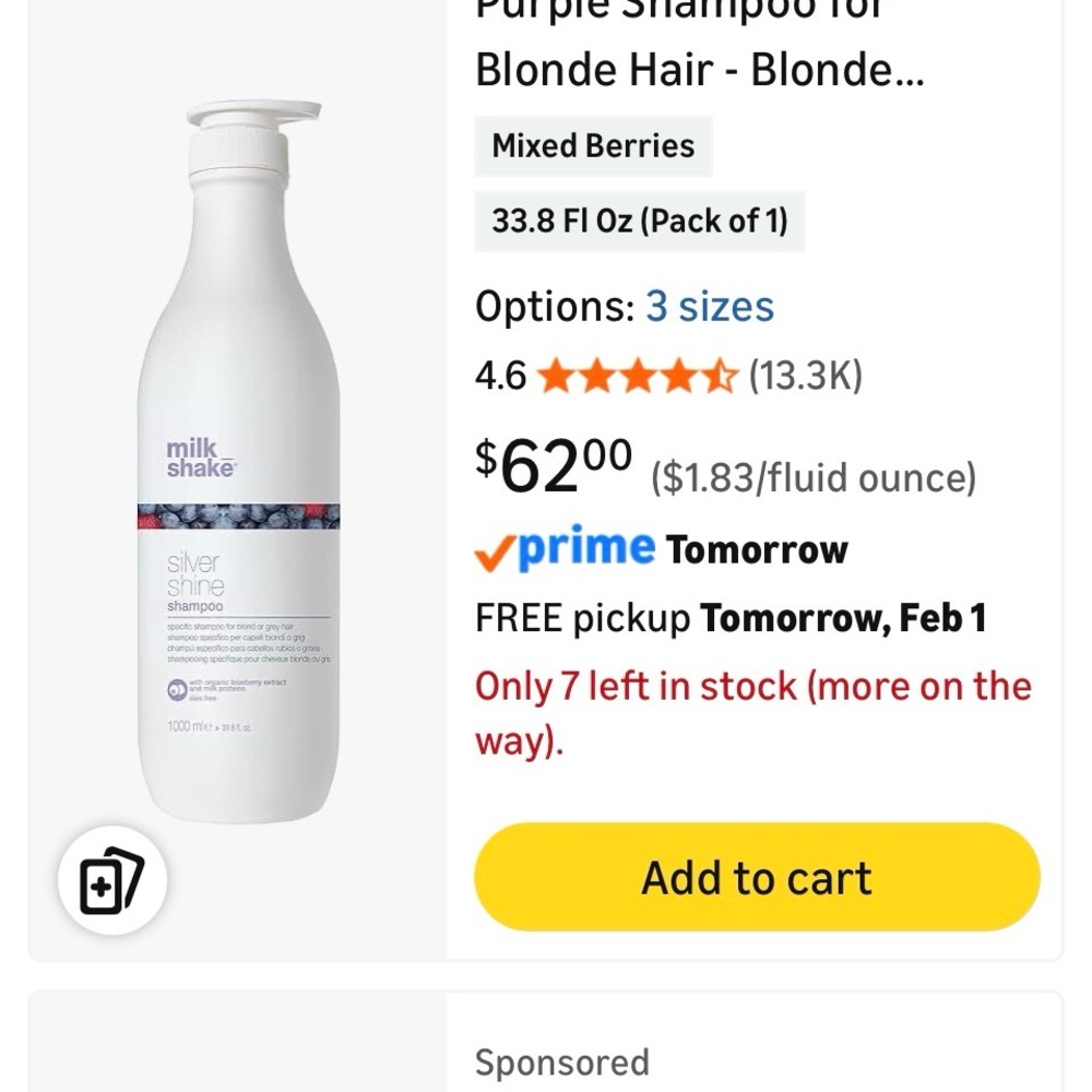 Silver Shine Shampoo - Purple - Picture 3 of 3